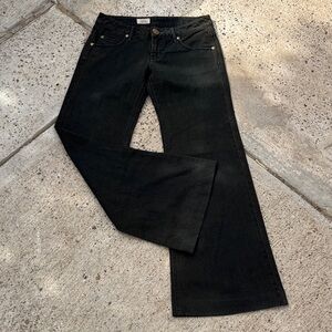 Free People Black Flare Jeans